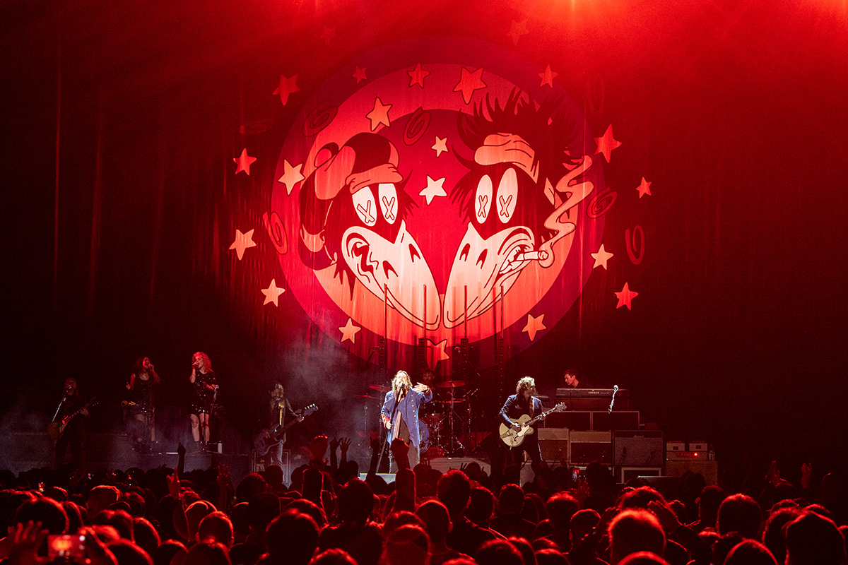 The Black Crowes ステージ