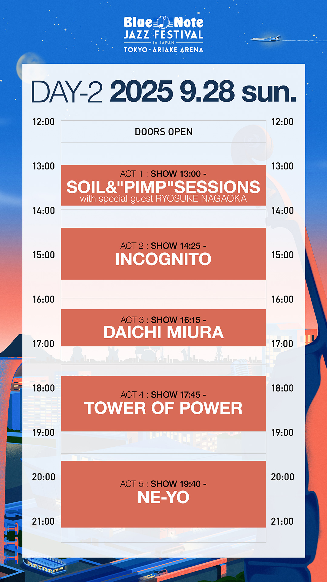 タイムテーブル DAY2